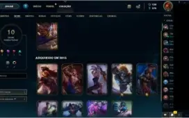 Smurf lvl 30 com Skins
