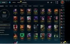 Smurf lvl 30 com Skins