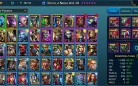 CONTA RAID HELICATH, ROTOS, CANIBAL, 14 LENDARIAS, MADAME,