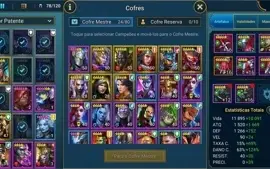 CONTA RAID HELICATH, ROTOS, CANIBAL, 14 LENDARIAS, MADAME,