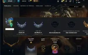 Prata 3 com 65 Champs e 17 Skins ( MAIN TOP )