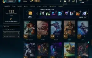 Prata 3 com 65 Champs e 17 Skins ( MAIN TOP )