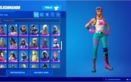 Conta fortnite com algumas skins raras e top no swt