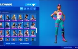 Conta fortnite com algumas skins raras e top no swt