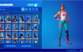 Conta fortnite com algumas skins raras e top no swt