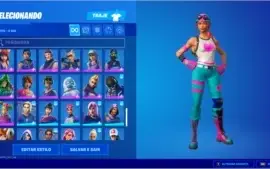Conta fortnite com algumas skins raras e top no swt