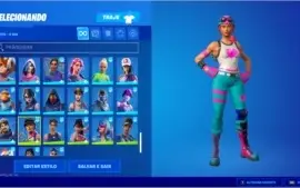 Conta fortnite com algumas skins raras e top no swt