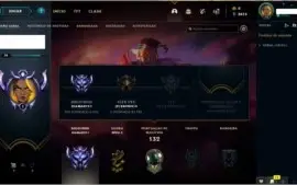 Conta Smurf diamante 1 lvl 70