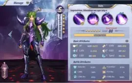CONTA EXCELENTE SAINT SEIYA AWAKENING GLOBAL