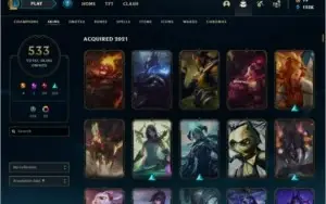 CONTA D4 505 SKINS PREÇO NEGOCIAVEL