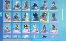 Conta de fortnite: skins antigas, picaretas tryhard, e mias