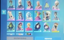 Conta de fortnite: skins antigas, picaretas tryhard, e mias