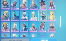 Conta de fortnite: skins antigas, picaretas tryhard, e mias