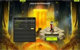 Conta com 3 personagens Level 159+