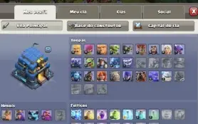 Conta clash of clans cv 12