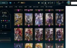 Conta Lol Com 749 Skins E Skin No Valorant