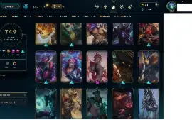 Conta Lol Com 749 Skins E Skin No Valorant