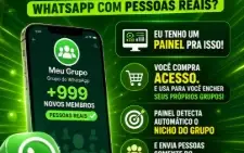 Painel lotar grupo whatsapp