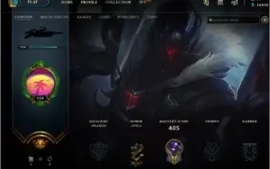 Vendo  acc do lol Total  108 champs 18419 EA LV 136 53 SKINS