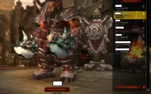Conta world of warcraft: montarias, brinquedos e mais.