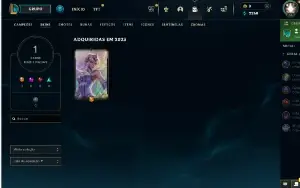Conta Platina IV com MMR de Diamante Nv 35 1 Skin