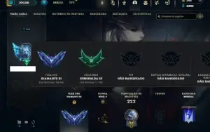 Esmeralda 3 com 105 Champs e 175 Skins + 100 Espolios