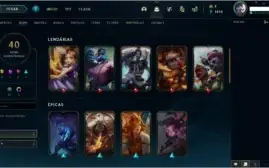 Conta Nível 83, 88 Campeões, Prata 1, MMR Alto e 40 Skins