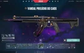 conta lol + valorant
