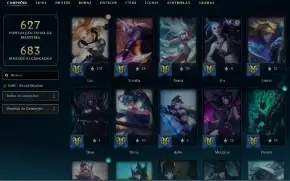 conta lol + valorant