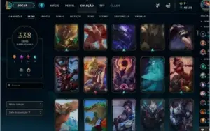 CONTA LOL LVL 250, 348 SKINS DESDE SEASON 4