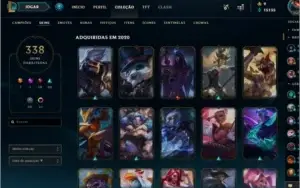 CONTA LOL LVL 250, 348 SKINS DESDE SEASON 4