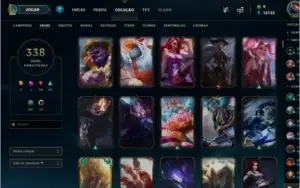 CONTA LOL LVL 250, 348 SKINS DESDE SEASON 4