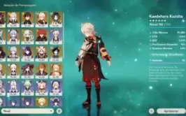 Conta Ar59, 20 Personagens 5*, 4 Archon E 11Armas 5*