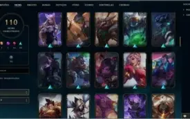 Conta Lol, 110 skins, 149 champs, Ex-Gold 2
