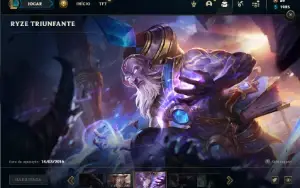 Unranked com TODOS os champs e 113 Skins ( MAIN ADC )