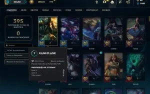 Unranked com TODOS os champs e 113 Skins ( MAIN ADC )