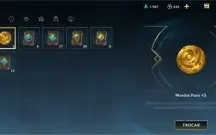 WILD RIFT 70 SKINS; 8 LENDÁRIAS; 245 WC; TODOS OS PASSES
