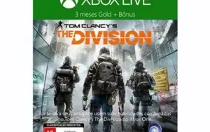 Xbox Live Gold 3 Meses + Bônus Skin para Tom Clancy's