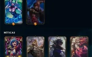 CONTA LOL 🌟 PRATA MD10 🌟 189 SKINS 🌟 TODOS CAMPEOES