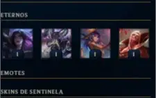 conta lol plat 4 todos os champs e 258 skins