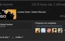 CONTA GLOBAL - 300 HORAS,92 WINS,100+ELOGIOS *LVL 17 STEAM*