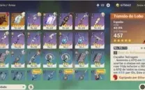 AR41 DILUC  + TUMULO + CHILDE +  JEAN + LIVRO 5*