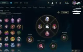 CONTA MESTRE COM 419 SKINS