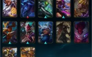 Conta lol 211 skins e todos os CAMPEÕES. Unranked