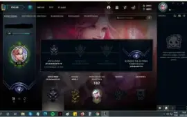 CONTA DE LEAGUE OF LEGENDS
