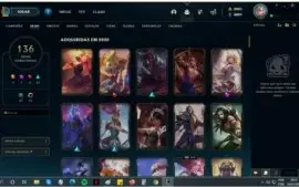 CONTA DE LEAGUE OF LEGENDS