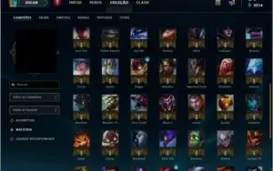 Conta lol borda diamante 53 skins TODOS CAMPEÕES