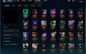 Conta lol borda diamante 53 skins TODOS CAMPEÕES