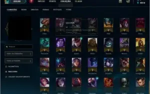 Conta lol borda diamante 53 skins TODOS CAMPEÕES