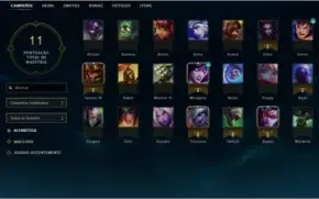 Conta Prata 1 - 21 Champ - 1 Skin